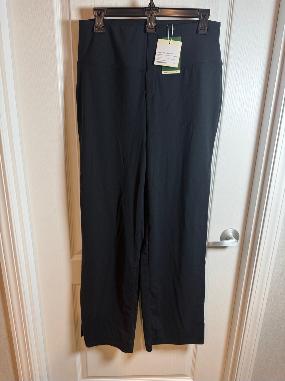 Halara ultra sculpt Black Wide-Leg Stretch Pants